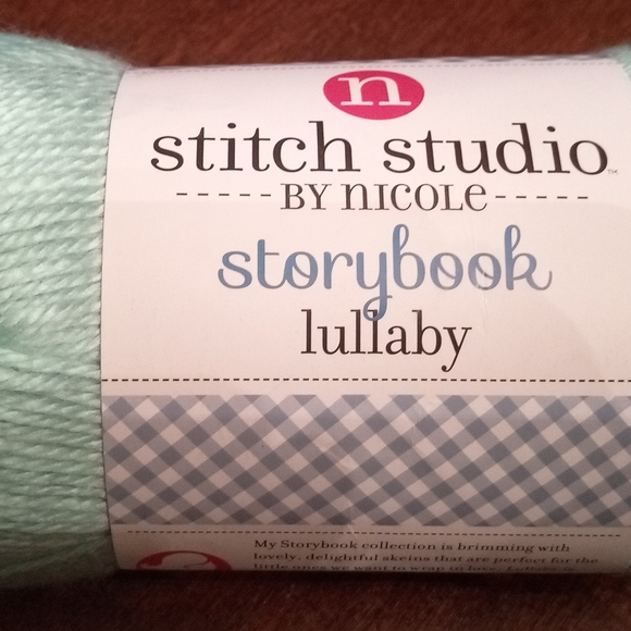 6 Skeins - Storybook Lullaby Yarn in Mint, Stitch Studio by Nicole - Picture 3 of 9